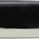 Oval Stock Tank Pool Cover, Waterproof Dustproof Steel Pool Cover Protector for Round End Farm Stock Tank to Keep Your Water Tank, Tub Clean 8ft x 3ft x 2ft