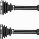 Front Left/Right (male) CV Axle Shaft for Polaris Sportsman 400 500 2004, Sportsman 600 700 Twin 2003-2004, Magnum 330 2003-2004, ATP 330 500 2004, Drive Half Shaft for 1380218-2pcs