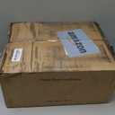 Outdoor Chair Cushions 22 X 22 X 4 Inch Patio Furniture Cushions Waterproof & Fade Resistant Outdoor Cushions for Patio Furniture with Handle & Adjustable Straps Set of 2 (22x22x4, Black)