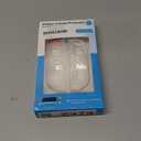 FYOUNG Protective Case for Nintendo Switch 2 2025, Slim Hard Shell for Switch 2 Accessories, Scratch&Shock Protection Cover with Screen Protector, 8 Thumb Grip (Clear, Switch 2 7.9inch)