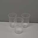 Canomo 3 Packs 6 Inch x 4 Inch Bubble Seeded Glass Light Shade Glass Lamp Shades Cylinder Replacement with 1.65 Inch Fitter for Wall Lamps Chandeliers or Ceiling Light