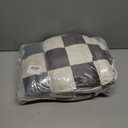 TOPCHANCES Dog Couch Cover Protector, Thickened Non-Slip Washable Plaid Sofa Pads for Couch, Pet Sofa Couch Cover Furniture Covers for Camping, Car, Floor&Bed, All-Season(28x71in)