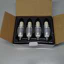 gezee LED Candelabra Bulb, Non-Dimmable, 100 Watt Equivalent, 12W LED Candle Bulbs, Daylight White 6000K, 120V, 1200Lumens, E12 Base, Chandelier Bulbs(8-Pack)