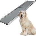 PetSafe Happy Ride Compact Telescoping Dog Ramp - Portable Pet Ramp for Cars, Trucks & SUVs with Adjustable Sizing - Non-Slip Design - Lightweight Pet Mobility Assistance (Standard)