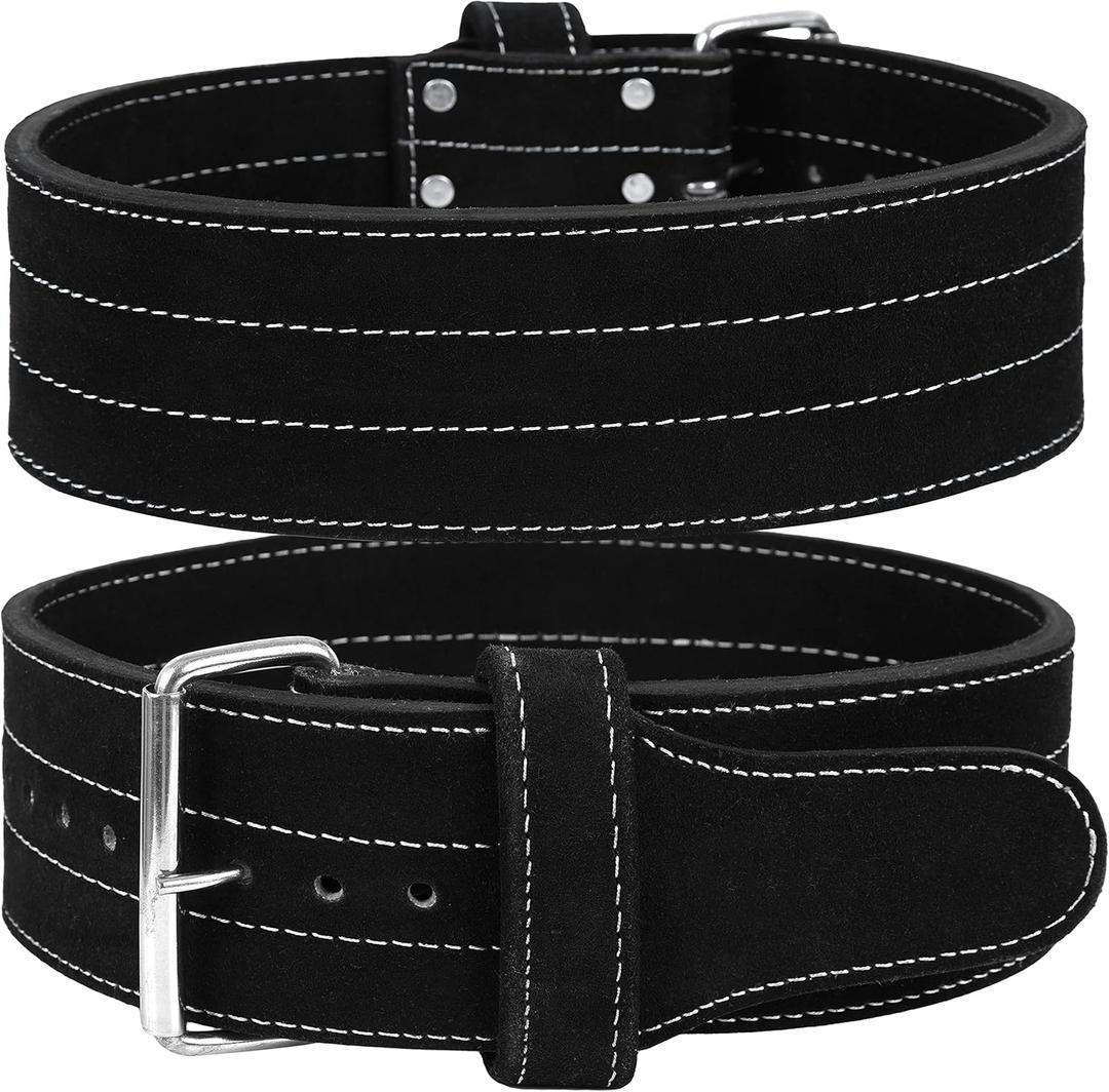 Hawk Sports Single Prong Power Lifting Belt Men & Women Weightlifting Competition Workout Training Weight Lifting Belts 10mm IPF Powerlifting Belt (Small)