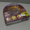 Hromee 19 Pieces Air Compressor Accessories Kit with 3/8 Inch x 25FT Hybrid Hose, 1/4 Inch NPT Quick Connect Fittings, Air Blow, Tire Gauge and Wire Brush