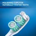 Oral-B 3D White Stain Eraser, 4 Count Soft Manual tootbrush Pack, Removes Stains, Whitens Teeth, Tongue and Cheek Cleaner