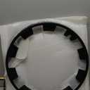 Wheel Rim Protector for Tesla Model Y 20 Inch Induction Wheels All-in-one Car Tire Trim Rings Rim Case Hubcaps Wheel Cover 2020-2024 Model Y Accessories (Matte Black)