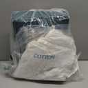 Shilucheng 100% Egyptian Cotton Queen Size Sheets Set - 1000 Thread CountLuxury Cotton Bed SheetsBreathable & Cooling Bedding and Pillow Cases, 16 Inch Deep Pocket - 4 Piece (White, Queen)