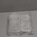 6 Pack Storage Bins Wall Mounted, Plastic Shower Basket Caddy with Self-Adhesive Hooks, Stackable Hanging Bin Storage Organizer Holder for Cabinet, Kitchen, Bathroom, Freezer, Under Sink