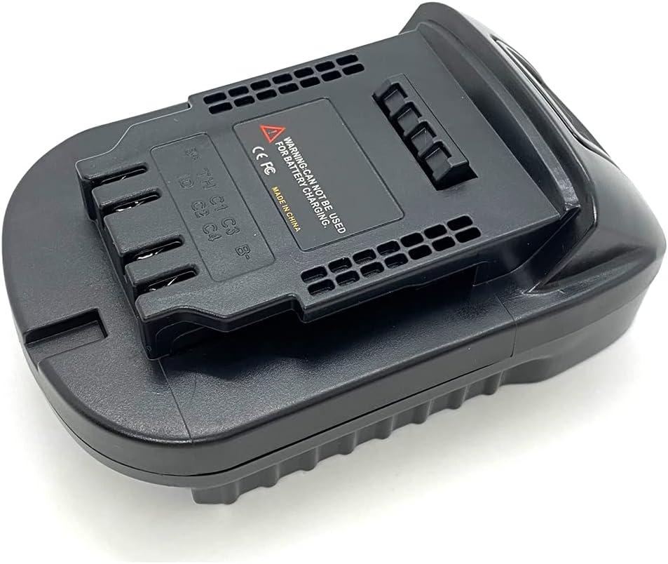 Replacement for Dewalt 20V Lithium Battery Adapter for Bosch to Dewalt 20V MAX XR Cordless Tool, Convert Bosch 18V Lithium Battery BAT609 BAT612 to DeWalt 18V/ 20V Lithium Ion Battery DCB200 DCB204