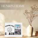 Thank You Coach Gift Picture Frame 4x6, Baseball Coach Gifts, Best Coaches Gift, Coach Appreciation Thank You Gifts Picture Photo Frames for Tabletop Desk Decor