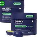 PetLab Co. ProBright Dental Powder - Dog Breath Freshener - Teeth Cleaning Made Easy Targets Tartar & Bad Breath - Formulated for Extra Small Dogs -  45g