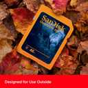 SANDISK 32GB 4-Pack Outdoors HD SDHC UHS-I Memory Card (4x32GB) - Up to 100MB/s, C4, Trail Camera SD Card - SDSDBNN-032G-GN6V4