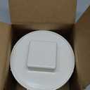 4" PVC Sewer Cleanout Adapter with Plug Pipe Fitting, PVC DWV Flush Sewer Cleanout Cap for Drainage Piping System
