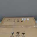 Modern LED Ceiling Light 106W Dimmable Acrylic Ceiling Lamp with Remote Control 6 Rings Circle Living Room Light Fixtures Ceiling Black Ceiling Chandelier Lighting for Bedroom Dining Room (5+1B01)