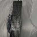 Grid #1900B (3PCS) + 1904B (6PCS) New Retails Black Finished Z Unit with Three 2' X 6',6 Panels