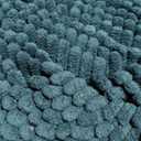 Muddy Mat Shown on TV  Super Absorbent Door Mat Indoor, Microfiber Quick Dry Chenille Entryway Rug, Non-Slip Front Door Mat, Indoor Mats for Entryway, Machine Washable Pet Rug, Atlantic Blue 24"x36"