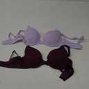 Fruit of the Loom Womens Smooth Cotton T-Shirt Bra - Ultra-Soft, Flexible, and Invisible Under Tees 34 A, 2 Pcs