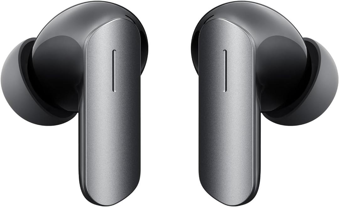 realme Air 7 True Wireless Earbuds, 52dB Active Noise Reduction, Hi-Res Sound, LHDC, 12.4mm Dynamic Bass Driver, 6 Mics Clear Call, 52H Battery, Bluetooth 5.4, IP55 Water Resistance (Slate Gray)