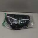 BRKURLEG Black Dog Coat with Harness, Dog Winter Jacket, Dogs Onesie Body Warm Jackets, Small Dogs Winter Coats Reflective Windproof Warm Cold Weather Coats, Pet Waterproof Jacket Hiking Large