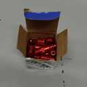 WYNNsky Color Fittings, 1/4''MNPT Air Plug, I/M Type-Red, 10 Pieces Air Compressor Accessories Fittngs