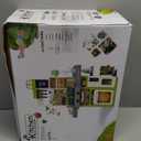 Kids Play Kitchen Set, Toddler Kitchen Playset with Sound & Light, Cooking Stove with Steam, Play Sink, Play Food Toy and Kitchen Accessories, Kitchen Toy for Kids Girls Boys (31.5 * 22 * 8.6in) (Green)