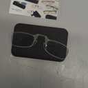 ThinOptics Readers with Magsafe Compatible Case - Armless On-Nose Reading Glasses - Slim Case Attaches to Phone