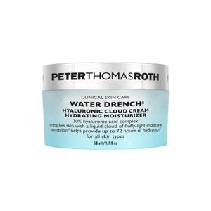 Peter Thomas Roth | Water Drench Hyaluronic Cloud Cream | Hydrating Moisturizer for Face, Up to 72 Hours of Hydration for More Youthful-Looking Skin, Fragrance Free (1.69 Fl Oz (Pack of 1))