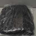 N&T NIETING 5.9FT Black Artificial Norfolk Pine Garland Real Touch Christmas Garlands Faux Garland for Table Mantle Holiday Fireplace Indoor Outdoor Christmas Halloween Decorations