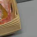 10PACK Empty Gift Basket Set, 11.8x9.8” Thick Kraft Market Tray Gift Basket with 10 Bows 10 Bags Empty Gift Baskets for Christmas Thanksgiving Valentine Easter Wedding Birthday Party Gift Wrapping (Kraft)