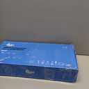 AQQA DC Fish Tank Cleaner, Electric Aquarium Water Changer with 6-in-1 Cleaning Heads & 3-Stage Filter Cup  Stainless Steel Handle Gravel Vacuum for Fish & Turtle Tanks, Adjustable Flow 34W 600GPH