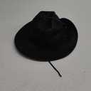 COLLECT PRESENT Plain Felt Cowboy & Cowgirl Hat for Men, Women, and Teens | Western Studded Cowboy Hat in Adult Sizes