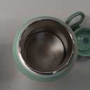 Momcozy Portable Bottle Warmer for Travel  Dual Heating Modes for Breast Milk & Water, Portable Milk Warmer with Fast Heating & Long Battery Life, 17 Ounces Large Capacity to Meet Your All-Day Needs (Gradual Change of Green)