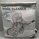 MAKHOON Upgrade Pool Pressure Side Sweeper Professional Pool Cleaner for Efficient Swimming Pool Cleaning, Stable 4-Wheel Structure Design