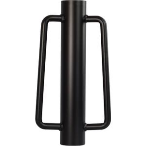 LADECH Fence Post Driver, Heavy Duty Hand Post Pounder with Handle - Use for Metal U Posts, T Posts, Garden Fence (12 Lbs)