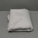 River Dream No Hook Slub Textured Shower Curtain with Snap-in PEVA Liner Set - 71" x 74"(72"), Hotel Style with See Through Top Window, Fabric Outer Curtain & Waterproof Inner Liner, White, 71x74