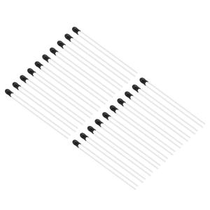 PATIKIL NTC Thermistors Resistors, 20Pcs 10K Ohm MF52-103 5% Accuracy High Sensitivity Current Limiter Temperature Sensor for Measuring Temperature Black