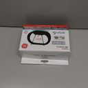 GE Traditional Rabbit Ears Indoor Black TV Antenna, Dipoles, Weighted Base, Tabletop Antenna, Digital, HDTV Antenna, Smart TV Compatible, 4K 1080P VHF UHF, Compact Design, 33675