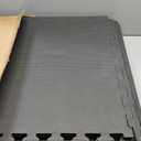 ProsourceFit Weaved Pattern Extra Thick Exercise Puzzle Mat 1-inch, EVA Foam Interlocking Tiles for Protective, Cushioned Flooring for Home and Gym Equipment; Black, 24 SQ FT, 6 Tiles
