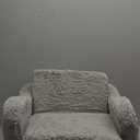 Kids Sofa, 2-in-1 Flip-Out Foam Couch with Soft Sherpa Cover, Cozy Play Lounge Chair, Grey (Medium)