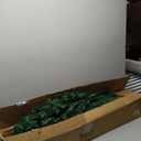 Artificial Christmas Tree, 7 ft Christmas Tree Hinged Xmas Spruce Tree with 950 Branch Tips & Solid Metal Legs, Perfect Christmas Decor for Holiday, Home & Indoor Decoration