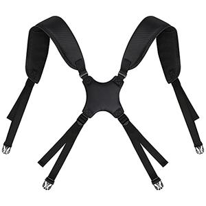 CRAFTSMAN GOLF Black Quick Side Release Plastic Buckle Golf Bag Shoulder Straps Replacement for Titleist
