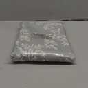 Pioggia Vinyl Tablecloth with Flannel Backing - Waterproof, Oil-Proof, Easy to Clean -Plastic Table Cloth - Perfect for Dining Tables, Kitchen Tables, Parties (Grey Leaves, 6084 Inch Rectangular)