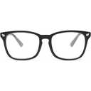 livho High Tech Blue Light Glasses - Advanced 99% Blue Light Blocking Computer Glasses - Anti Eyestrain & UV Glare Protection Black