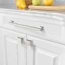 Amerdeco 10 Pack Brushed Satin Nickel Cabinet Pulls 10 Inch(256mm) Hole Center Cabinet Hardware Kitchen Cabinet Handles for Bathroom Drawer Pulls Dresser Pulls ZH0001