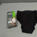 Depend Washable Adult Incontinence Underwear for Men, Reusable, Light Absorbency, Large, Black, 1 Count