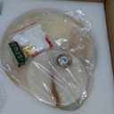 Opaline Cream Sculpture Wall Sconce, Natural Cream Onyx Wall Sconce, Wall Lights for Living Room, Bathroom, Bedroom, 6" Dia x 9.75" h