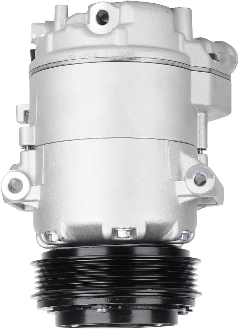 Air Conditioner AC Compressor with Clutch Fit for Chevrolet Cruze 1.4L 2012-2015, fit for Cruze Limited 1.4L 2016 Note-Mount Type: 3 Tangent One On Rear Head, for Cruze 2015 only fit Engine VIN B