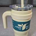 Reduce 24oz Cold1 Vacuum Insulated Stainless Steel Straw Tumbler French Vanilla